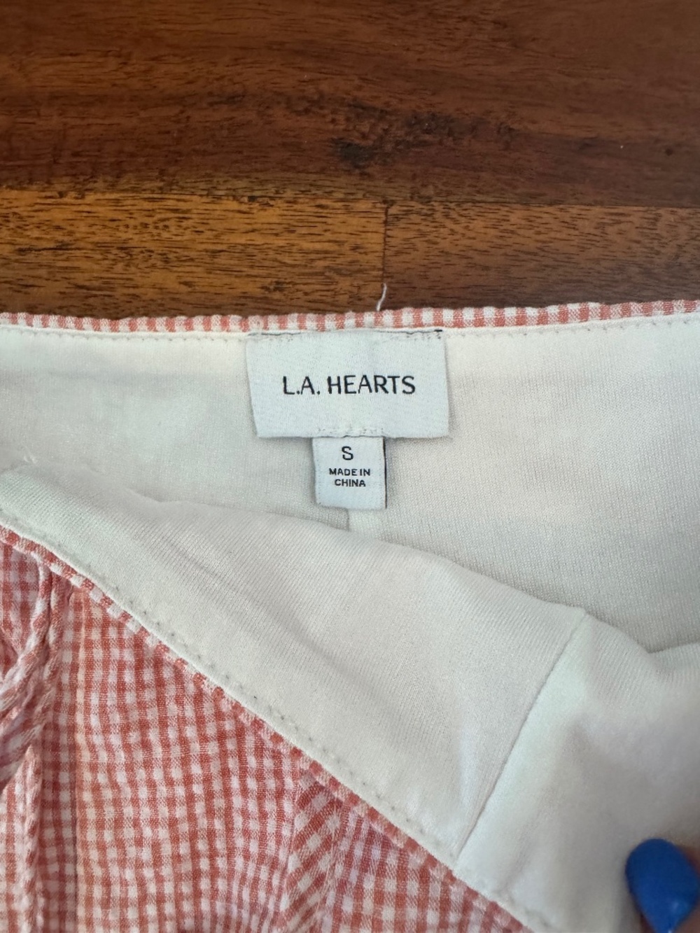 L hearts skort from pacsun